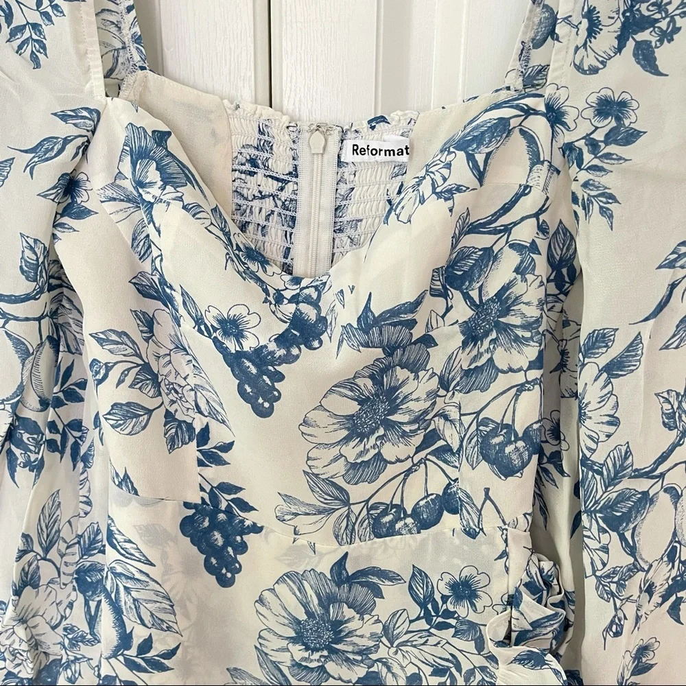 Reformation Cammi Dress Corsica - Picture 8 of 9